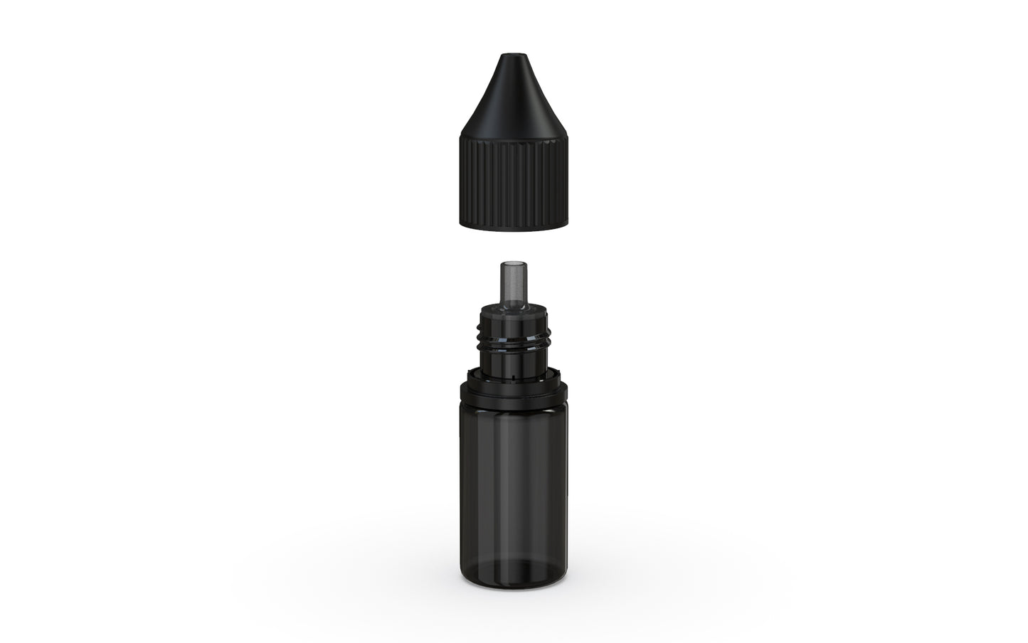 10ml Chubby Gorilla Pet Reducer Unicorn Bottle w/ CR & Tamper Evident Break-Off Band - 1000 Count ($0.1670/Unit)