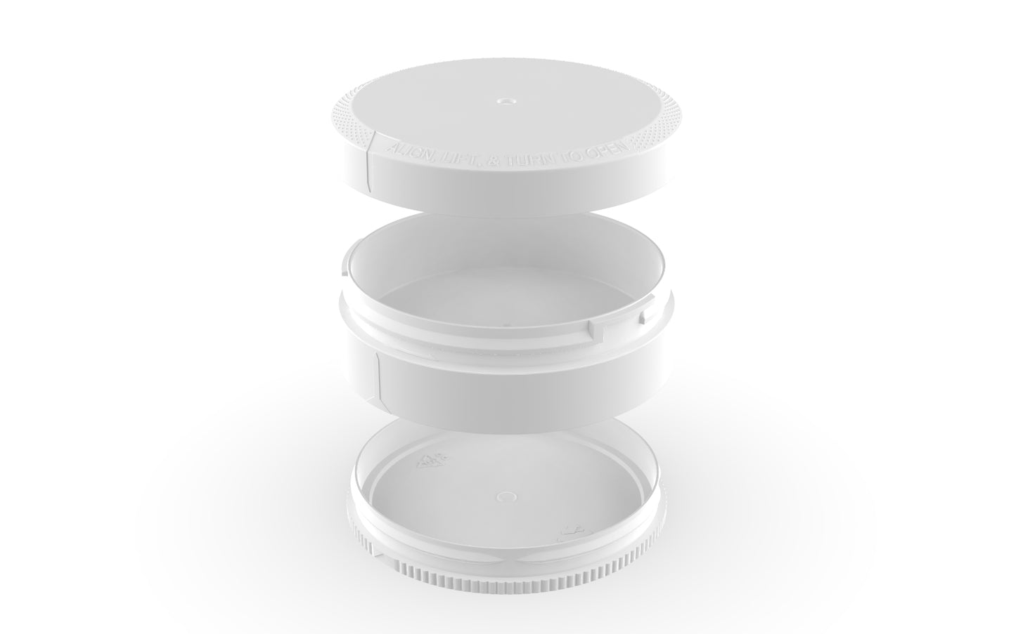 Chubby Gorilla Dual Compartment Pouch Container w/ Upper Closure - 600 Count ($0.35/Unit) - Child Resistant