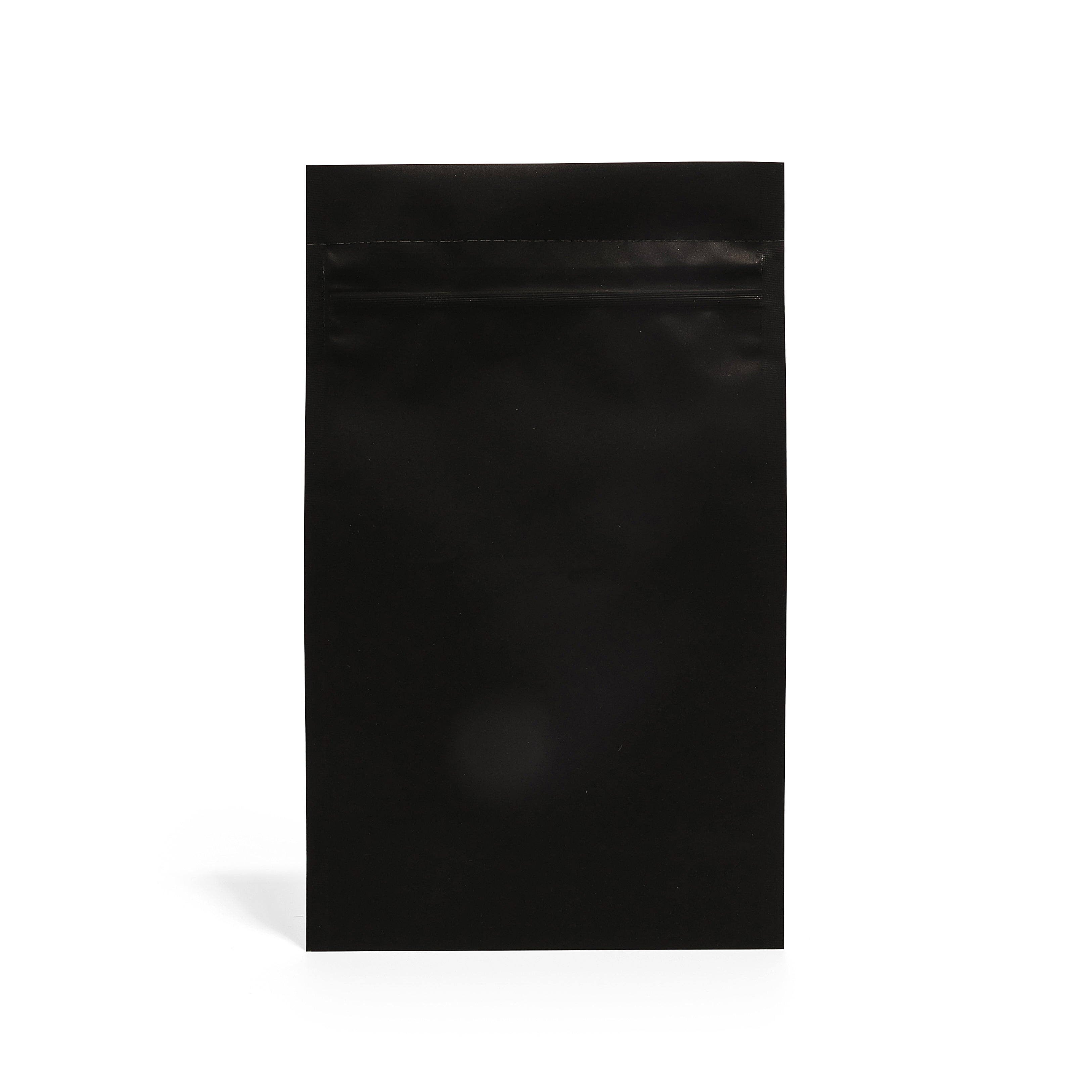 1 Ounce Gloss Black & Gloss Black Mylar Bags - (50 qty.)