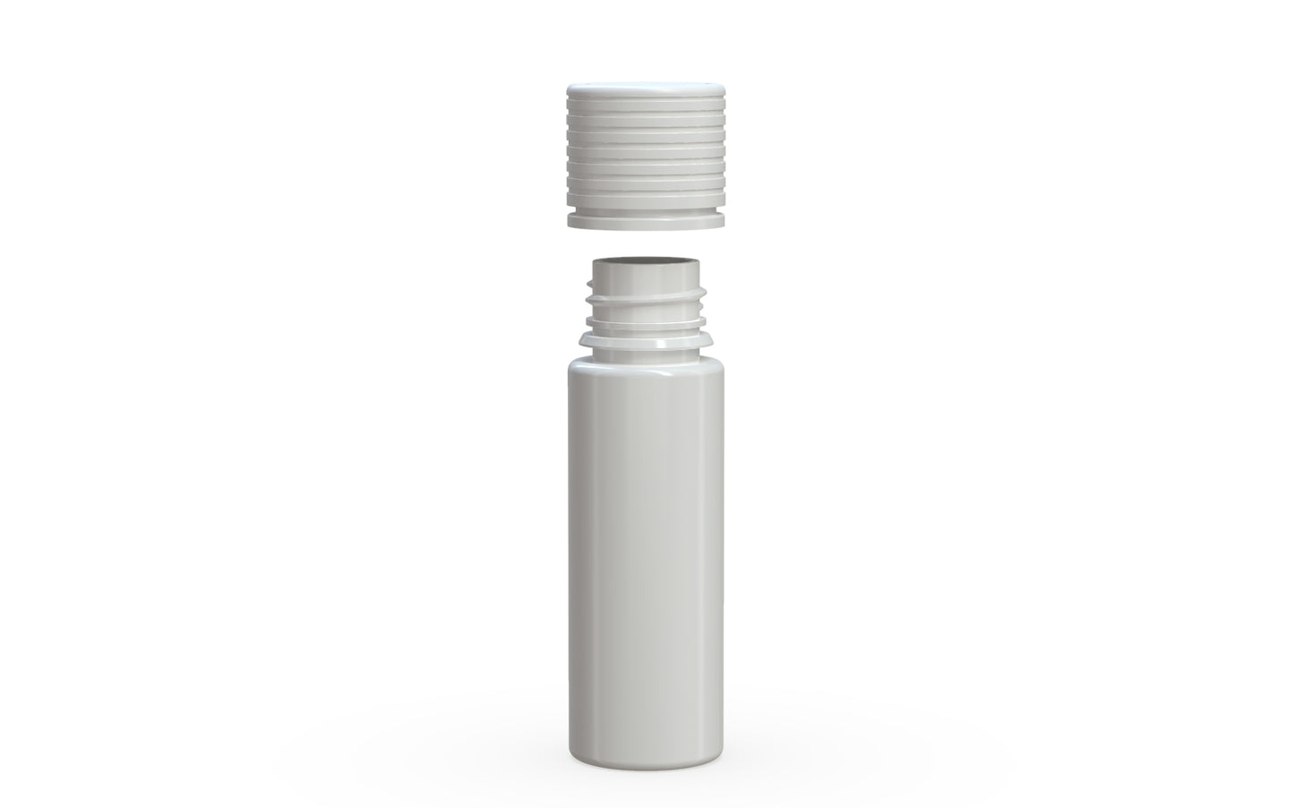 50ml Chubby Gorilla Spiral Bottle w/ Inner Seal & Tamper Evident Break-Off Band - 500 Count ($0.4452/Unit)