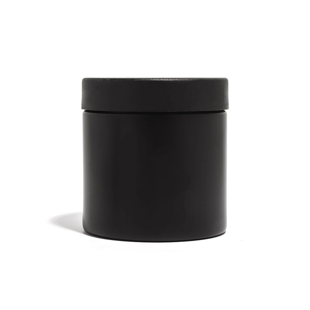 16oz Black Glass Straight-Wall Wide-Mouth Jar with Child-Resistant Lid - 40 Count ($1.52/Unit)