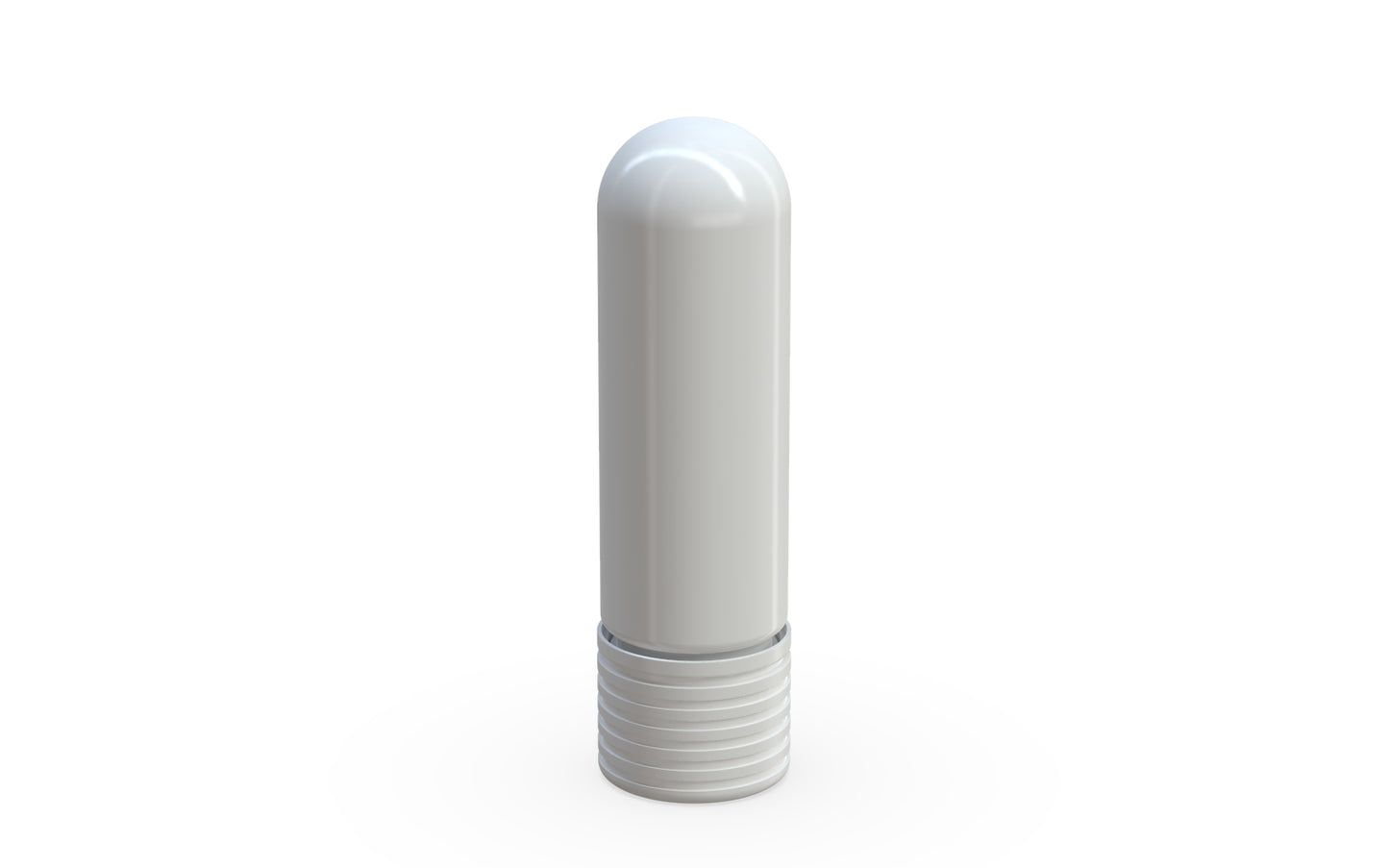 65mm Chubby Gorilla Spiral CR Cartridge Container, Round Top w/ 510-Thread & Tamper Evident Band - 400 Count ($0.5064/Unit)