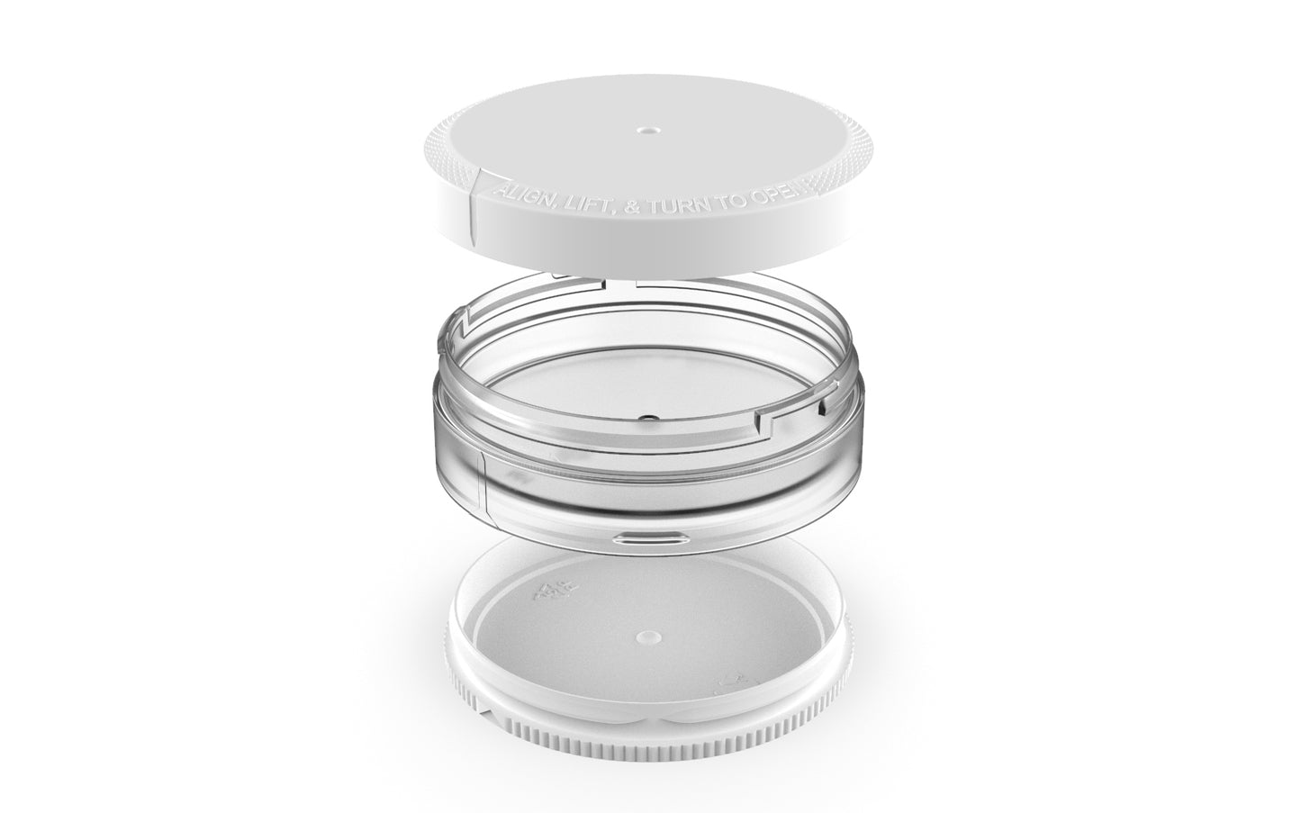 Chubby Gorilla Dual Compartment Pouch Container w/ Upper Closure - 600 Count ($0.35/Unit) - Child Resistant