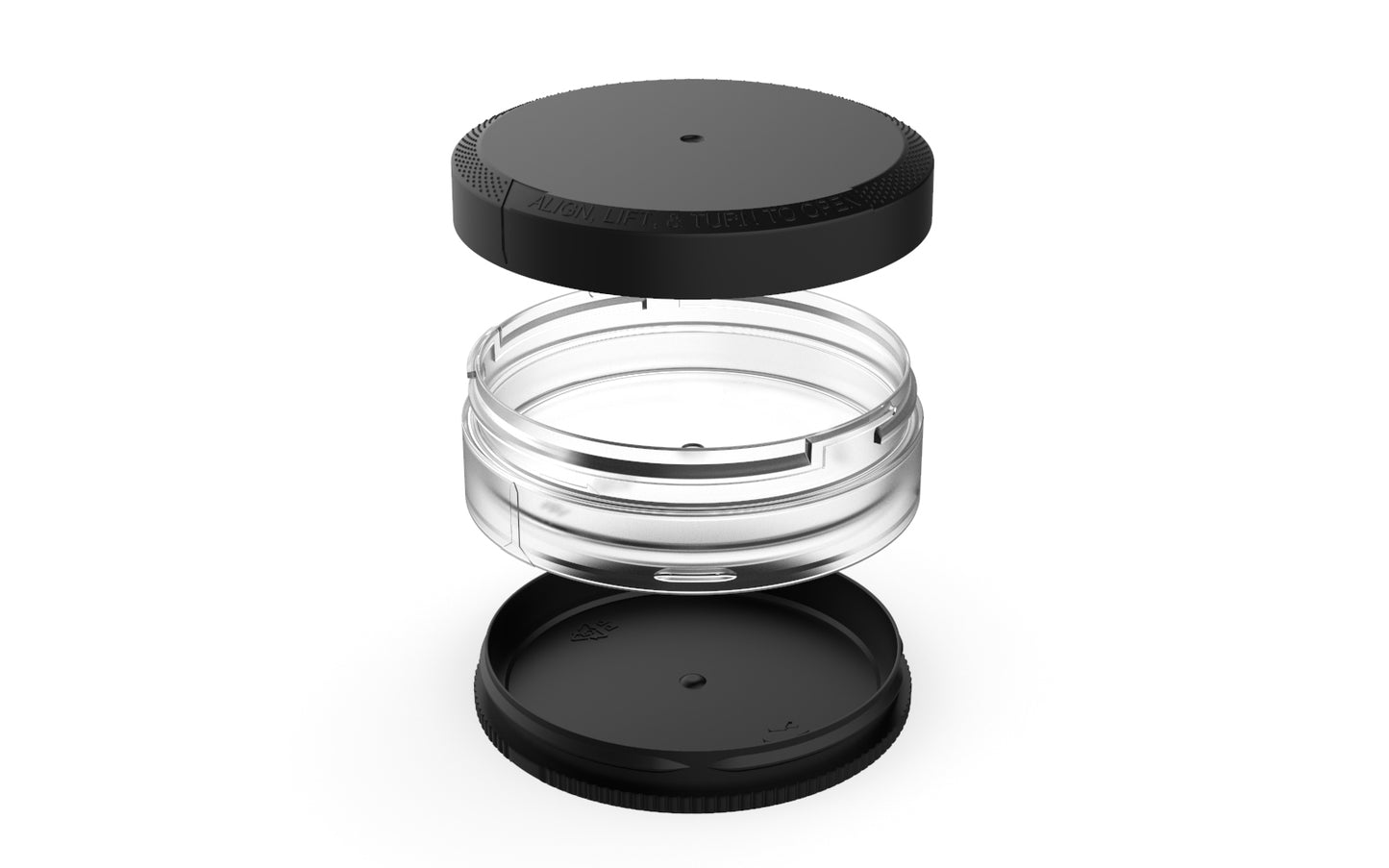 Chubby Gorilla Dual Compartment Pouch Container w/ Upper Closure - 600 Count ($0.35/Unit) - Child Resistant