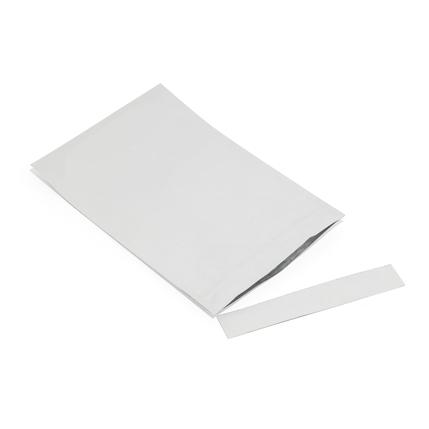 28g Soft Touch GriploK CR Mylar Matte White Bag - 700 Count ($0.38/unit) | 6"x9.25"x2.5" - Child Resistant