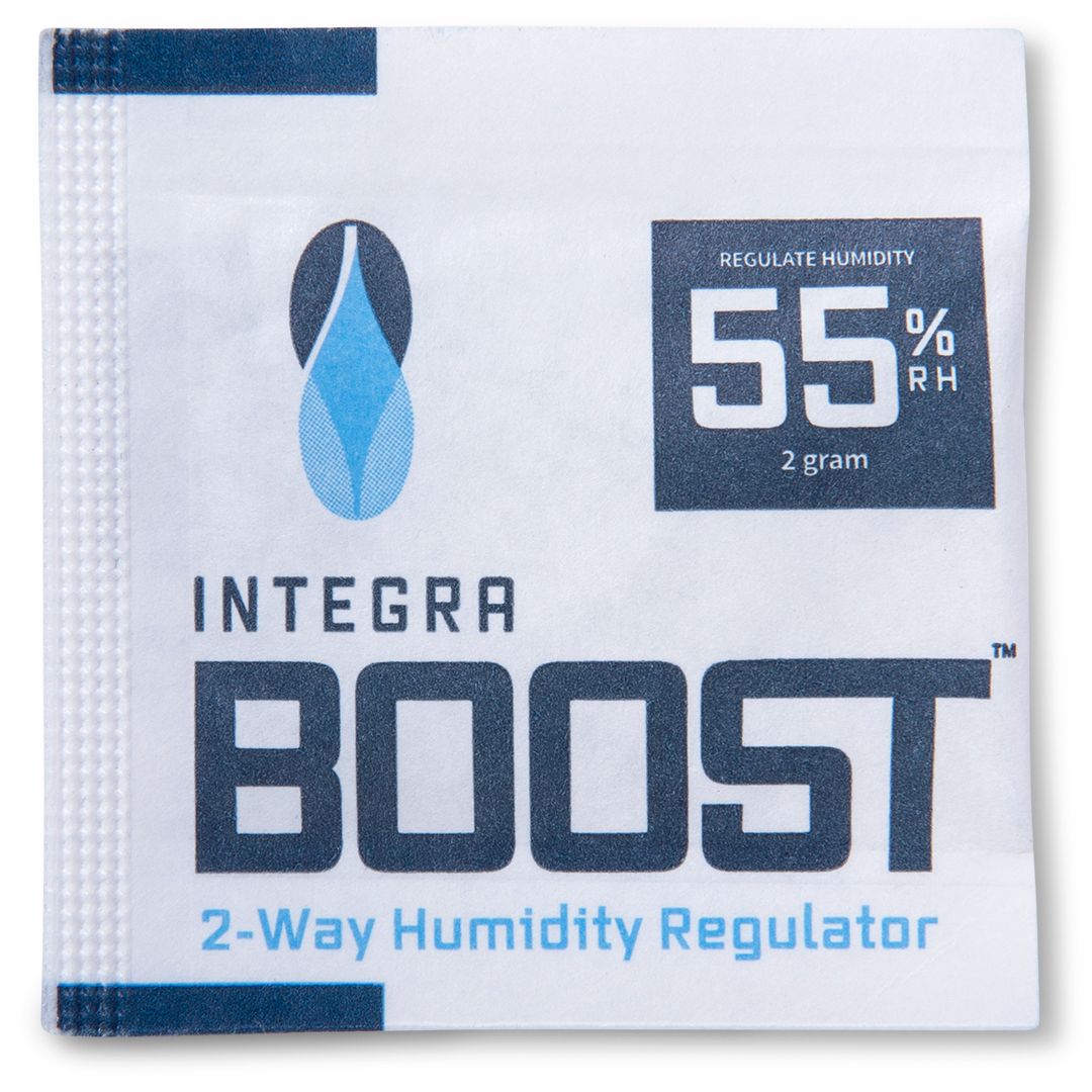 2g Integra Humidity Control 55% RH, NO Individual Overwrap, NO HIC (Master Case) - 2000 Count ($0.123/Unit)