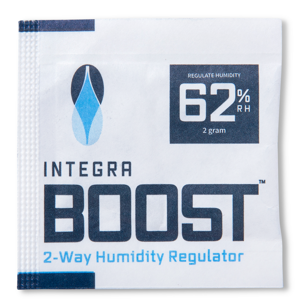 2g Integra Humidity Control 62% RH, NO Individual Overwrap, NO HIC (Master Case) - 2000 Count ($0.123/Unit)