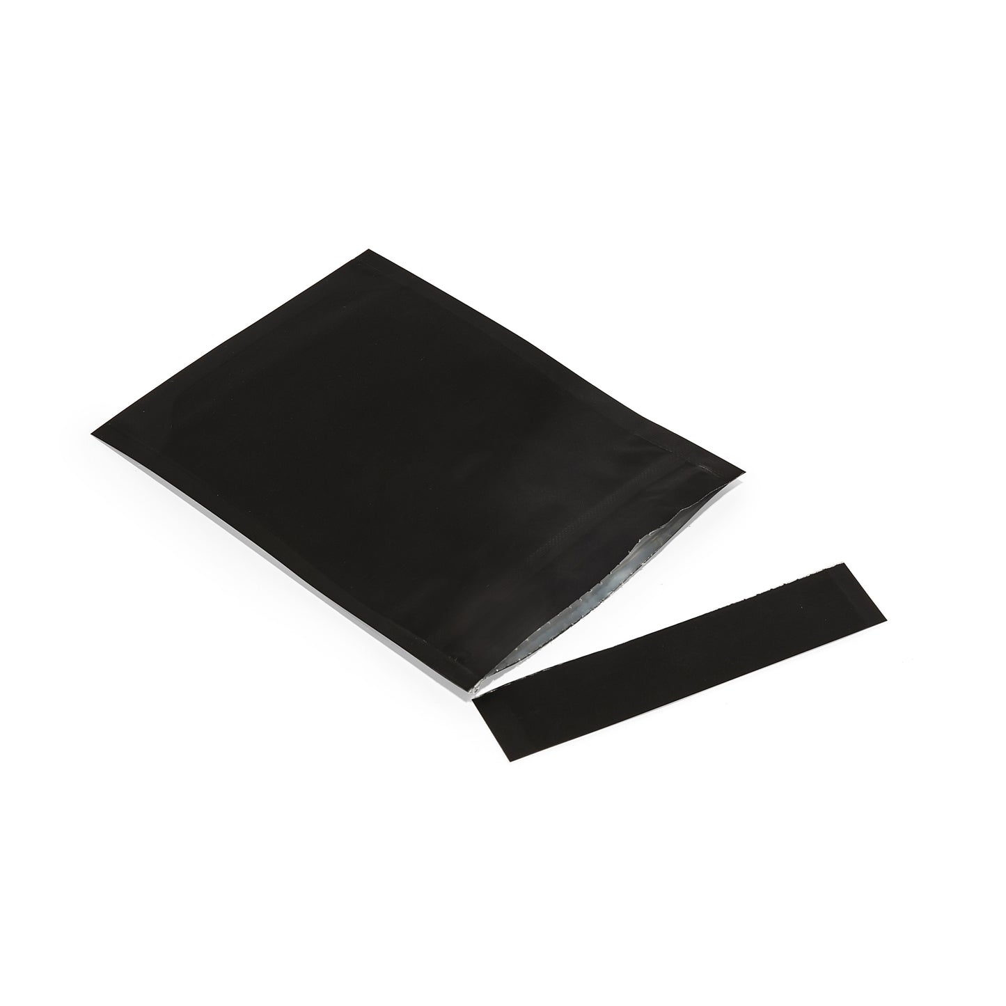 3.5g Soft Touch GriploK CR Mylar Matte Black Bag - 1900 Count ($0.22/unit) | 3.5"x5.5"x1.5" - Child Resistant