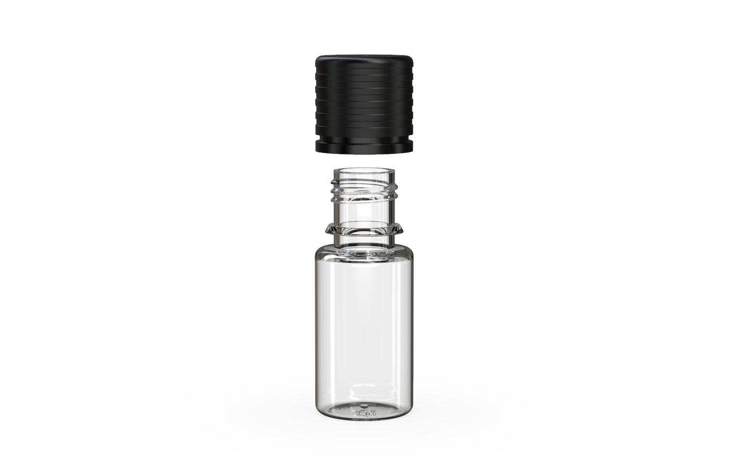 10ml Chubby Gorilla Spiral Bottle w/ Inner Seal & Tamper Evident Break-Off Band - 1000 Count ($0.2337/Unit)