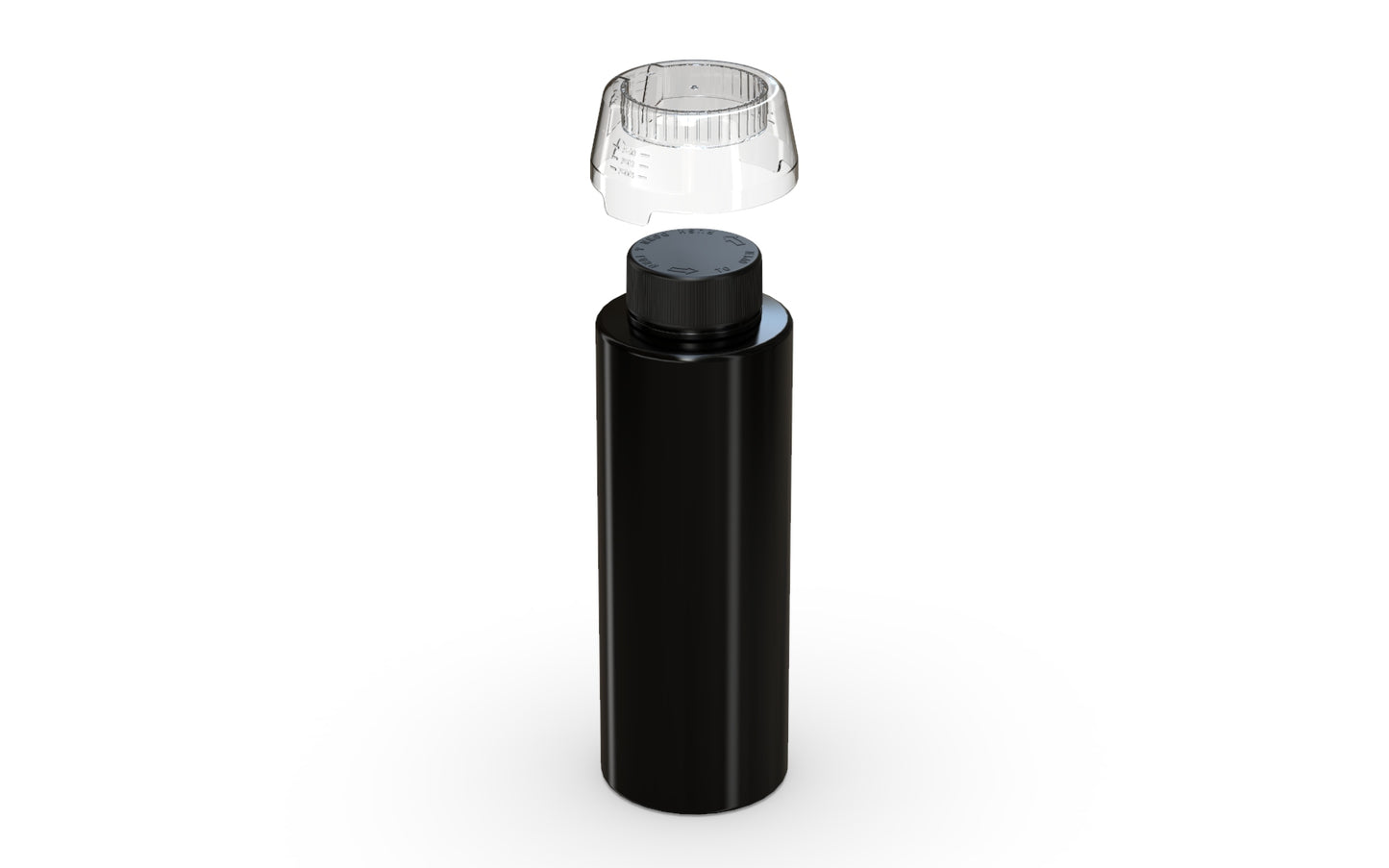 1L Chubby Gorilla Aviator CR Base Bottle w/ Inner Seal, Tamper Evident Break-Off Band & Dosing Cup - 30 Count ($1.9589/Unit)
