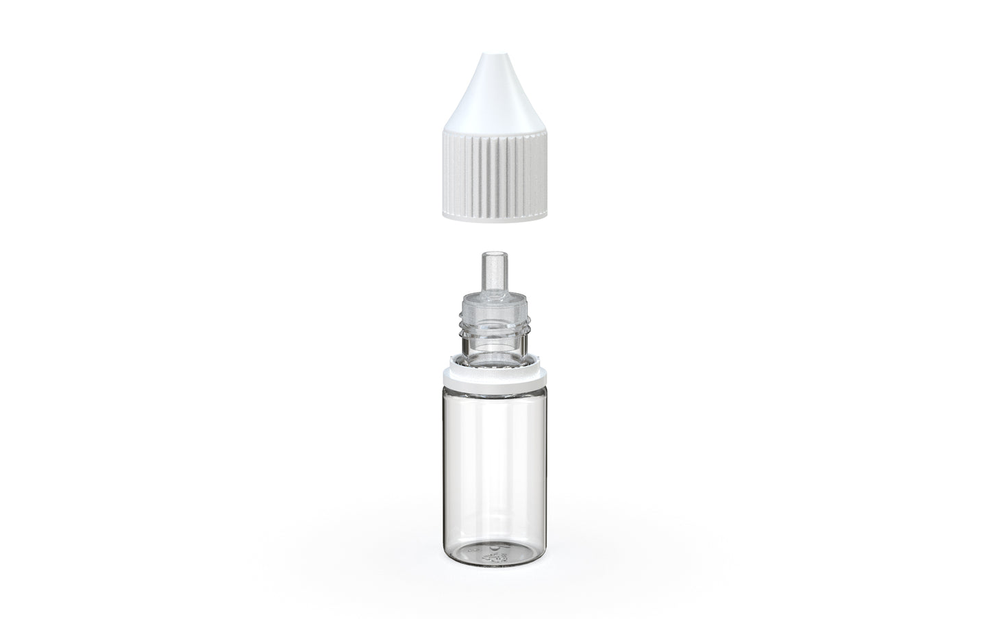 10ml Chubby Gorilla Pet Reducer Unicorn Bottle w/ CR & Tamper Evident Break-Off Band - 1000 Count ($0.1670/Unit)