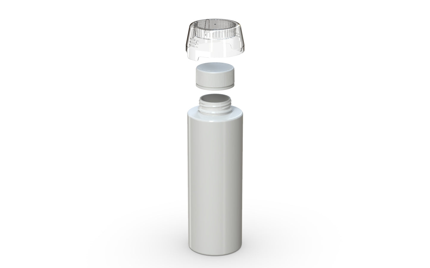 1L Chubby Gorilla Aviator CR Base Bottle w/ Inner Seal, Tamper Evident Break-Off Band & Dosing Cup - 30 Count ($1.9589/Unit)