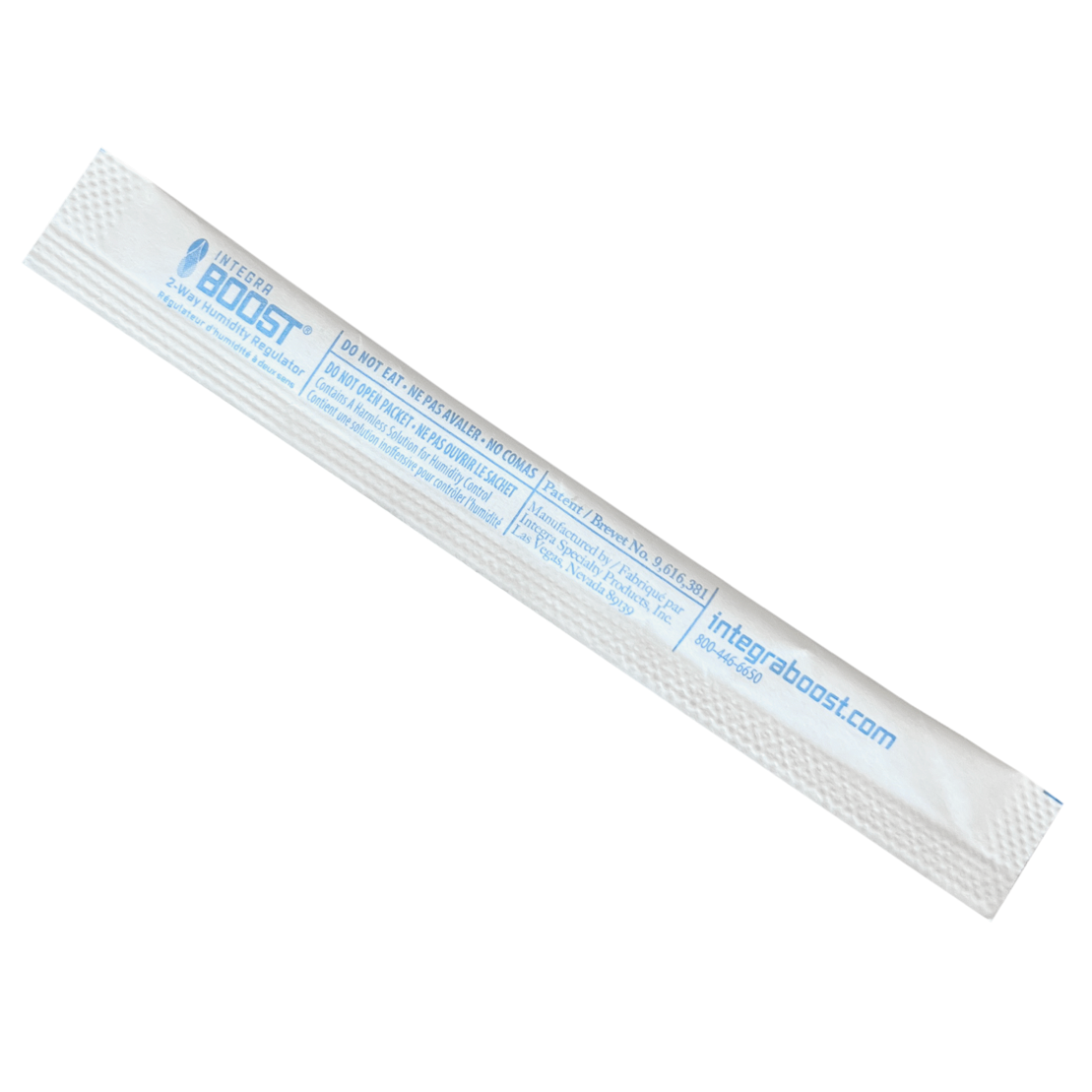 110mm Integra BOOST STICK at 62% RH, NO Individual Overwrap, NO HIC (Master Case) - 1200 Count ($0.09/Unit)