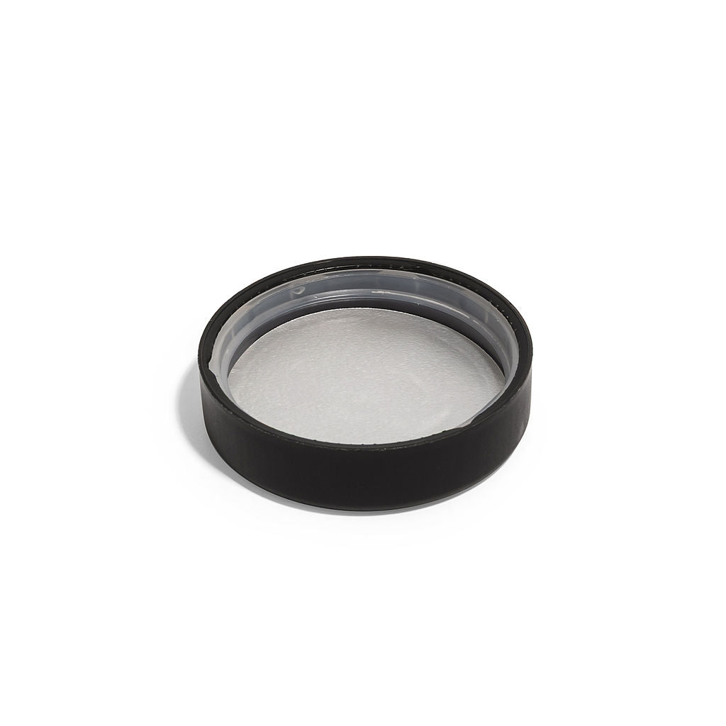 Black Cap with Smooth Edges (53/400) Child-Resistant - 1200 Count ($0.12/Unit)