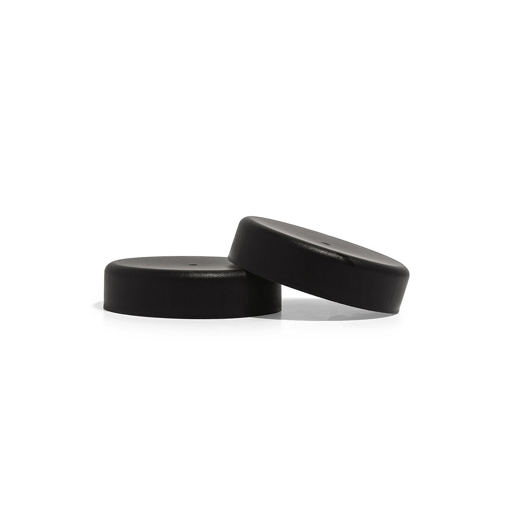Black Cap with Smooth Edges (53/400) Child-Resistant - 1200 Count ($0.12/Unit)