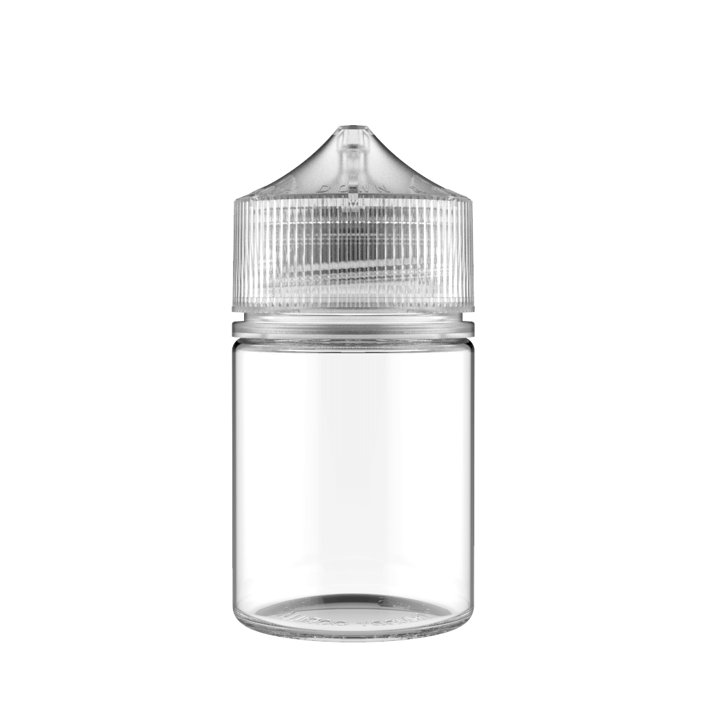60ML Chubby Gorilla Stubby Unicorn Bottle PET CR - 500 Count ($0.4396/Unit)