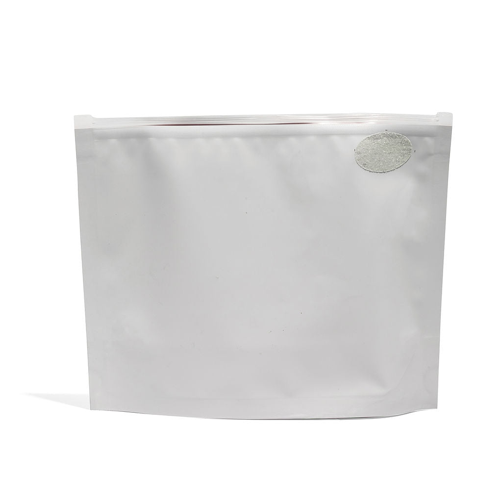 14g Matte White/Cherry Exit Bags - 800 Count ($0.45/Unit) | 8"x6"x3" - Child Resistant