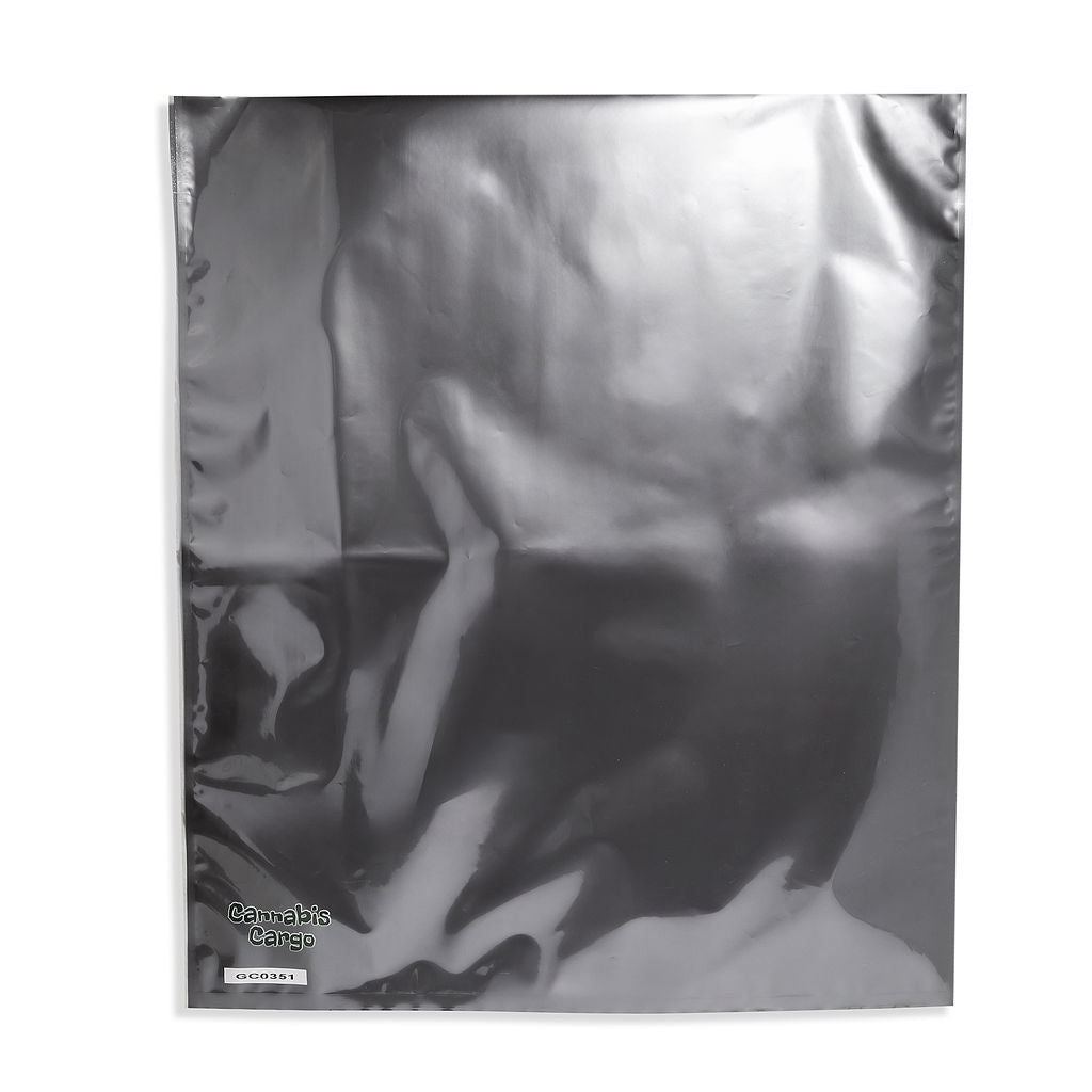 5lb Silver Grower Storage Bags with Window - 250 Count ($2.75/Unit)