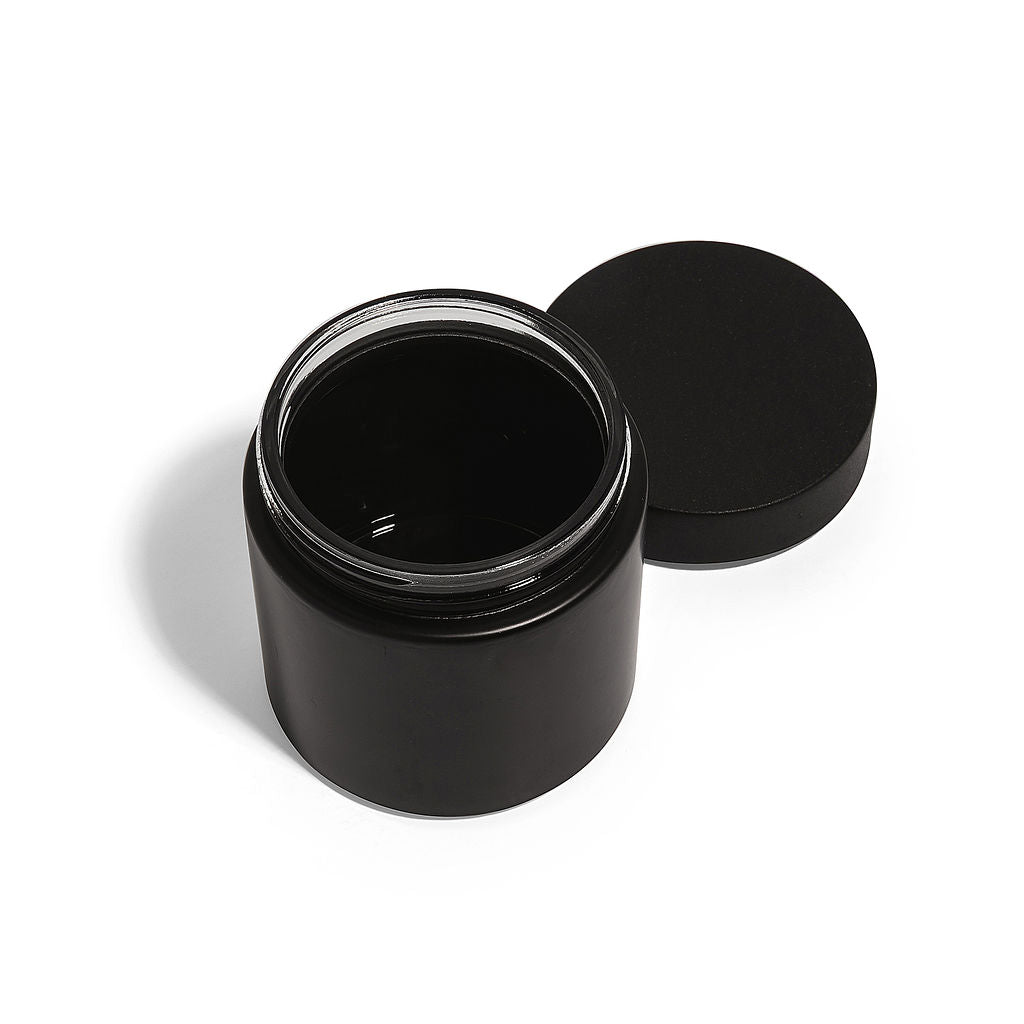 4oz Black Glass Straight-Wall Jar with Child-Resistant Lid - 105 Count ($0.89/Unit)