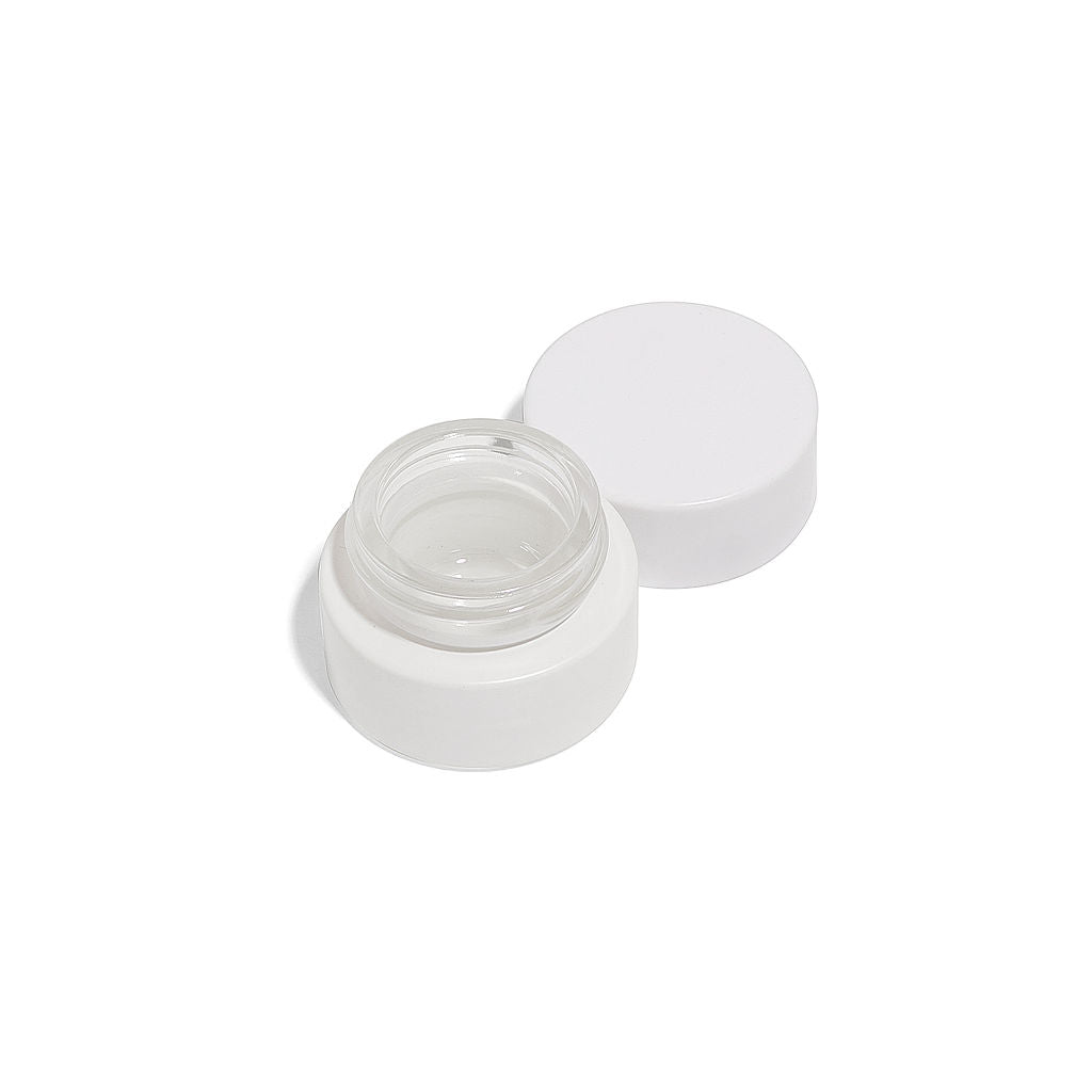 5ml Glass Concentrate Jars With Teflon Lined Flat Lids - 504 Count ($0.47/unit) - Child Resistant