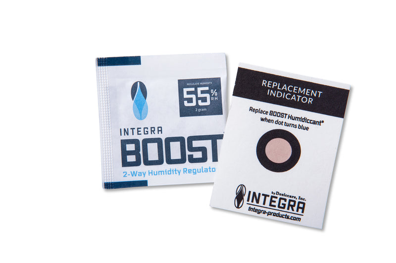 2g Integra Humidity Control at 55% RH, Individually Overwrapped, w/ HIC - 1000 Count ($0.18/Unit)