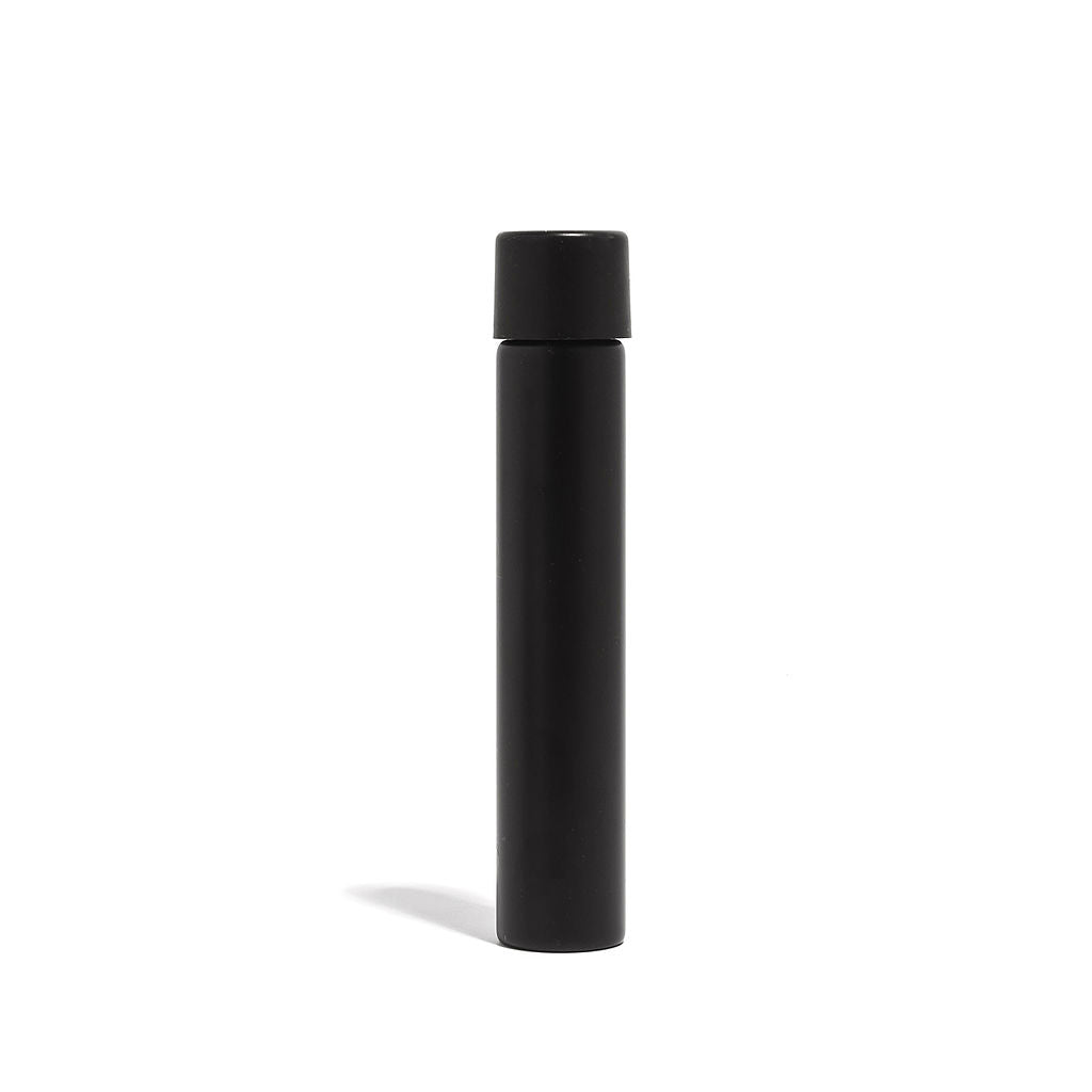 (116 x 22mm) Matte Black Glass Tube with Black CR cap - 416 Count ($0.39/Unit)