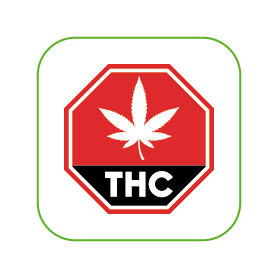 Canada THC Label - 2000 Count Labels/Roll