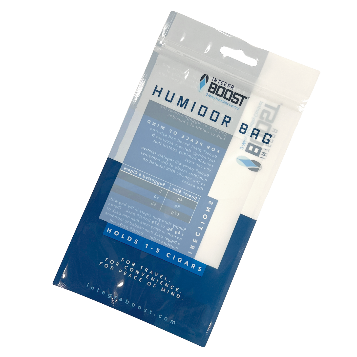 Integra Humidor Bags - Vertical Shape - 100 Count ($0.185/unit)