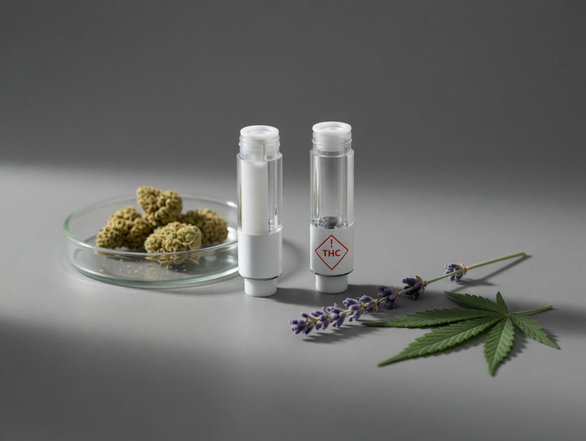 1ml Postless Cartridge THC Colorado logo - 50 Count ($1.30/unit)