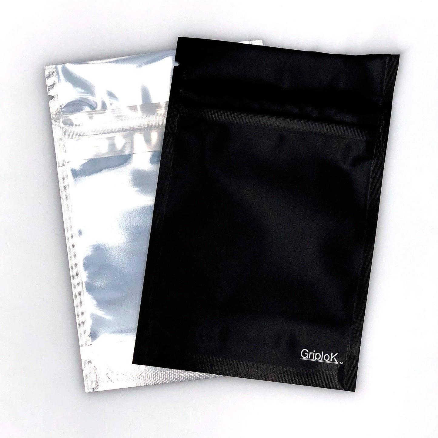 3.5g Matte Black/Clear Bags - 3200 Count ($0.22/unit) | 3.5"x5.5"x1.5" - Child Resistant