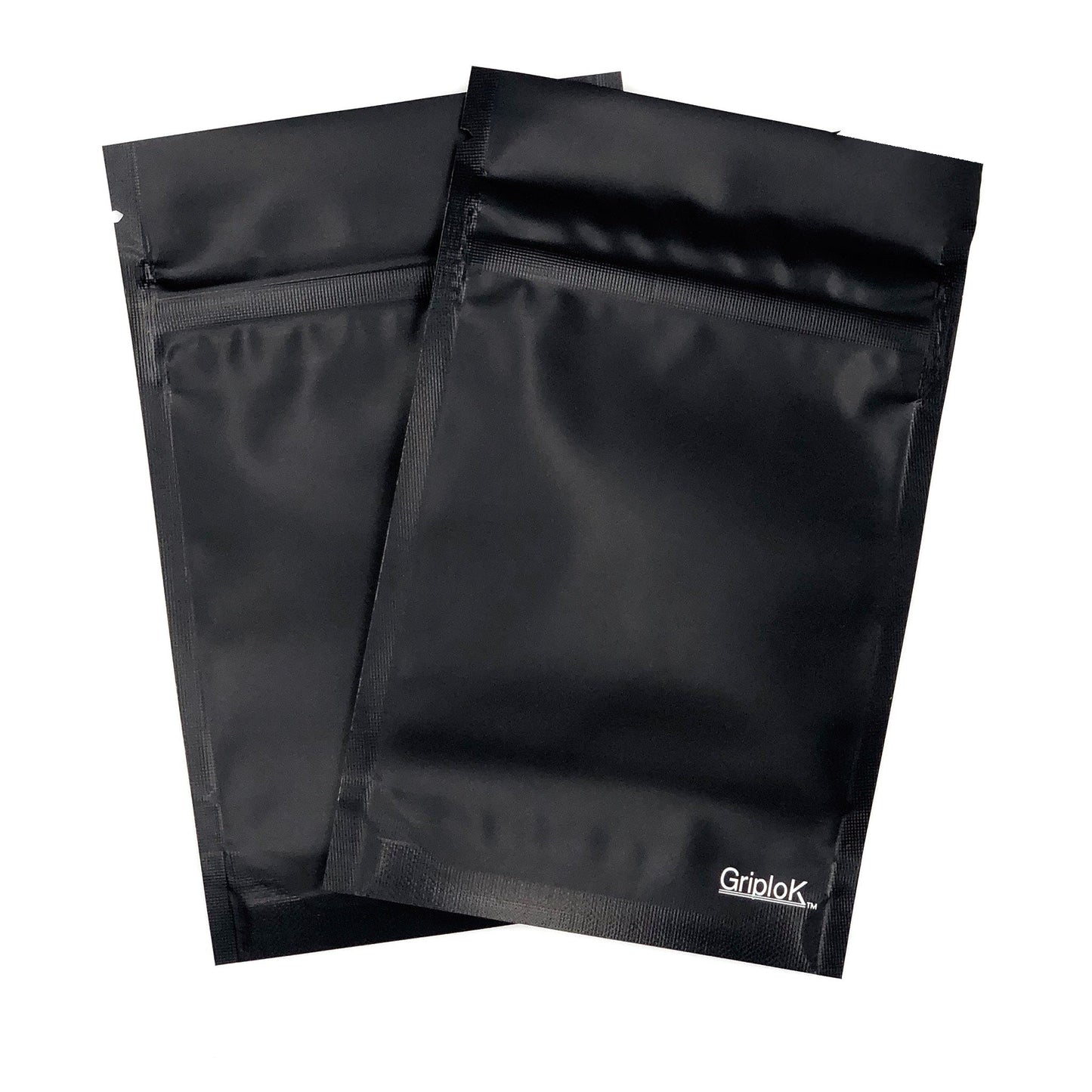3.5g Matte Black Bags - 3200 Count ($0.22/unit) | 3.5"x5.5"x1.5" - Child Resistant