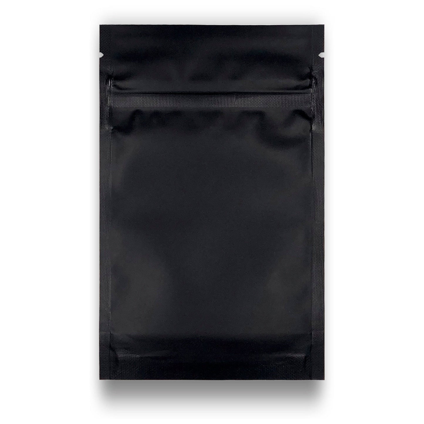 3.5g Matte Black Bags - 3200 Count ($0.22/unit) | 3.5"x5.5"x1.5" - Child Resistant