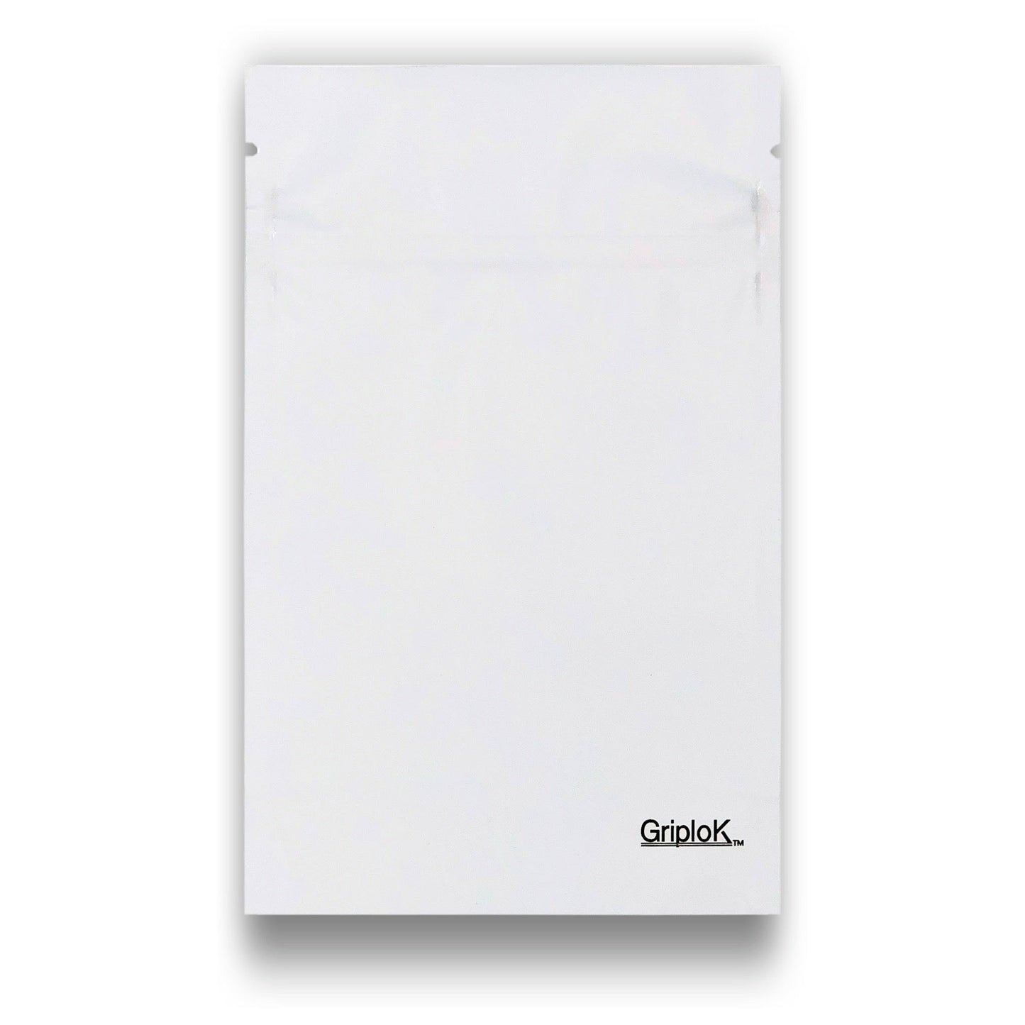 3.5g Matte White Bags - 3200 Count ($0.22/unit) | 3.5"x5.5"x1.5" - Child Resistant