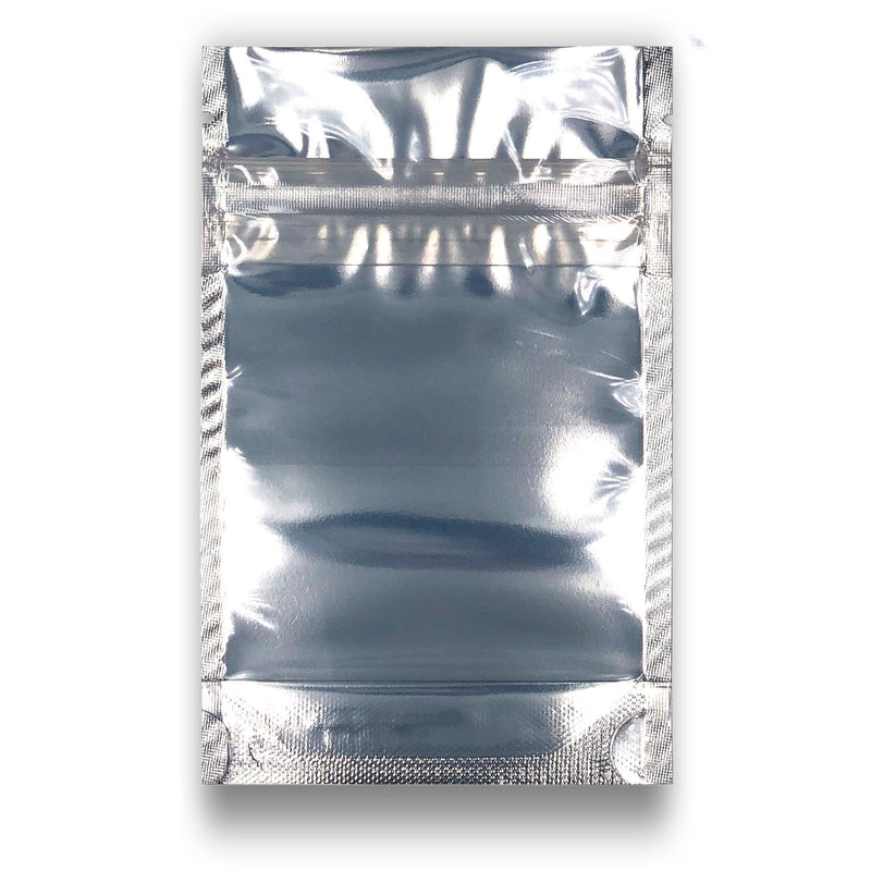 3.5g White/Clear Bags - 3200 Count | 3.5"x5.5"x1.5" - Child Resistant