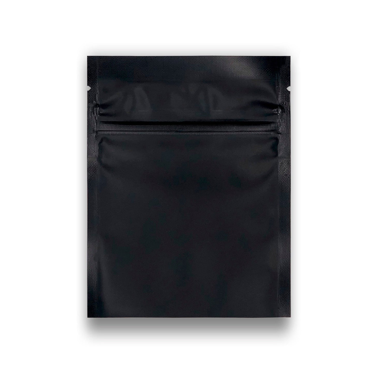 1g Matte Black Bottom Load Bags - 3500 Count ($0.19/unit) | 3.5"x4.5" - Child Resistant
