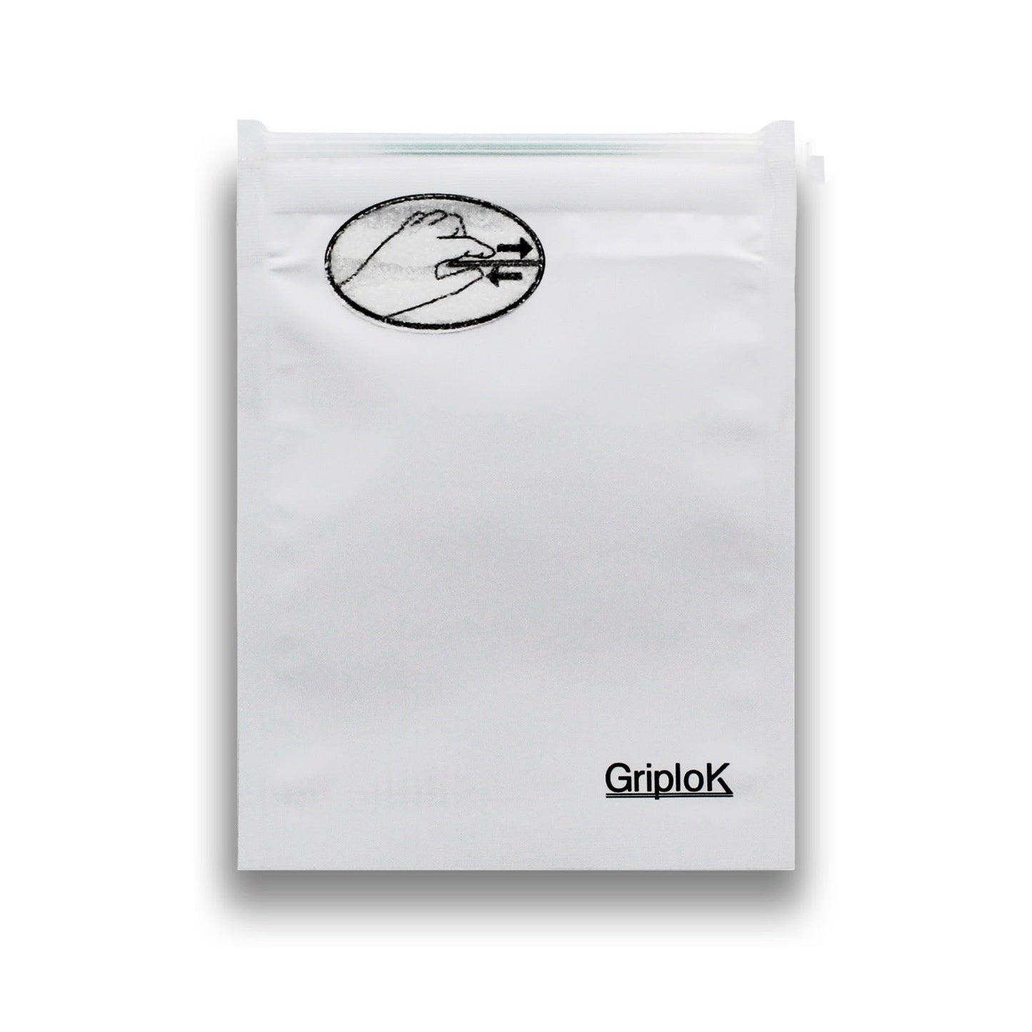 1g Matte White Mylar Bags - 1500 Count ($0.20/unit) | 3.5"x4.5" - Child Resistant