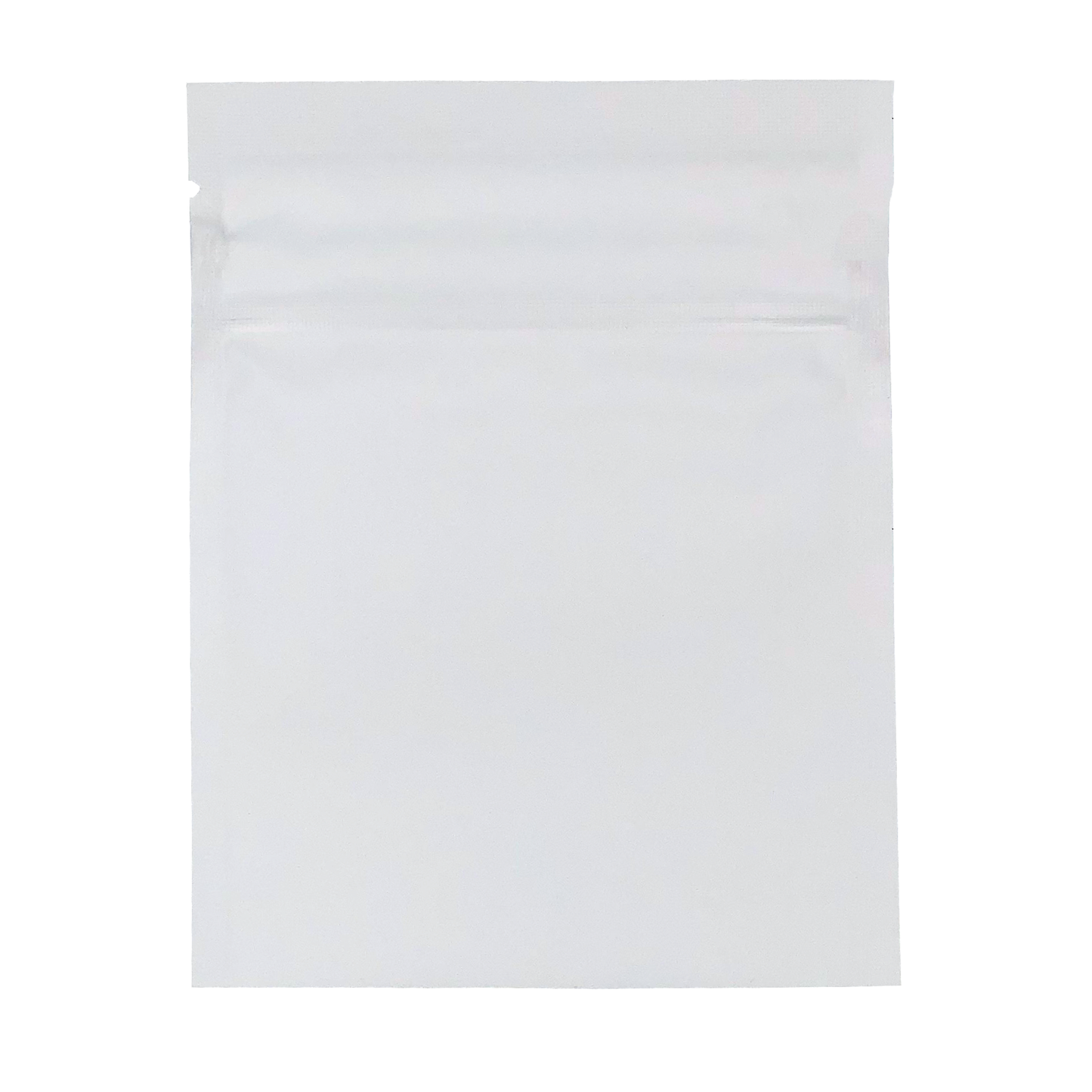 1g Matte White Bottom Load Bags - 3500 Count ($0.19/unit) | 3.5"x4.5" - Child Resistant