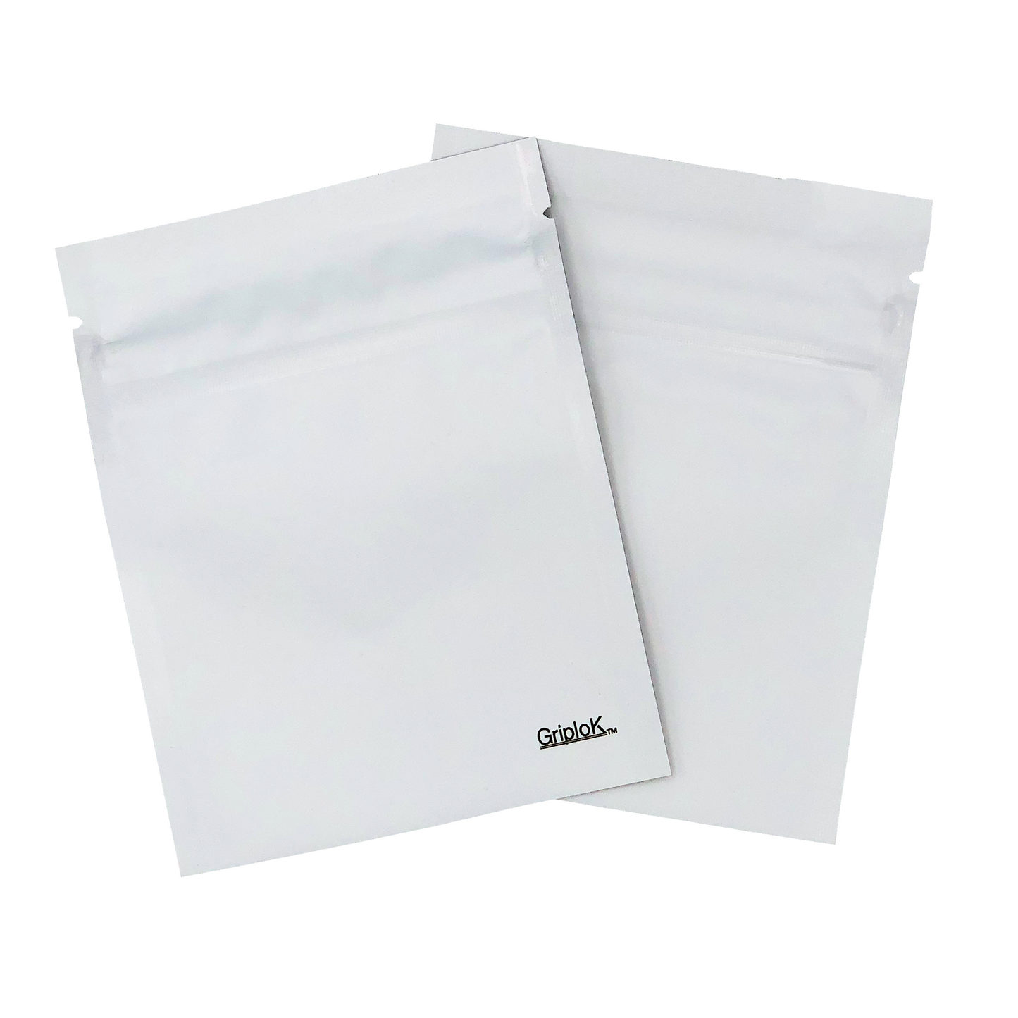 1g Matte White Bottom Load Bags - 3500 Count ($0.19/unit) | 3.5"x4.5" - Child Resistant