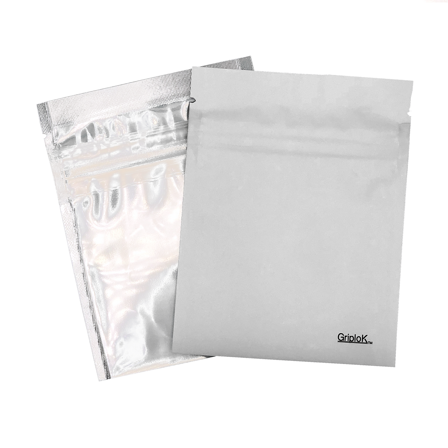 1g Matte White/Clear Bottom Load Bags - 3500 Count ($0.19/unit) | 3.5"x4.5" - Child Resistant
