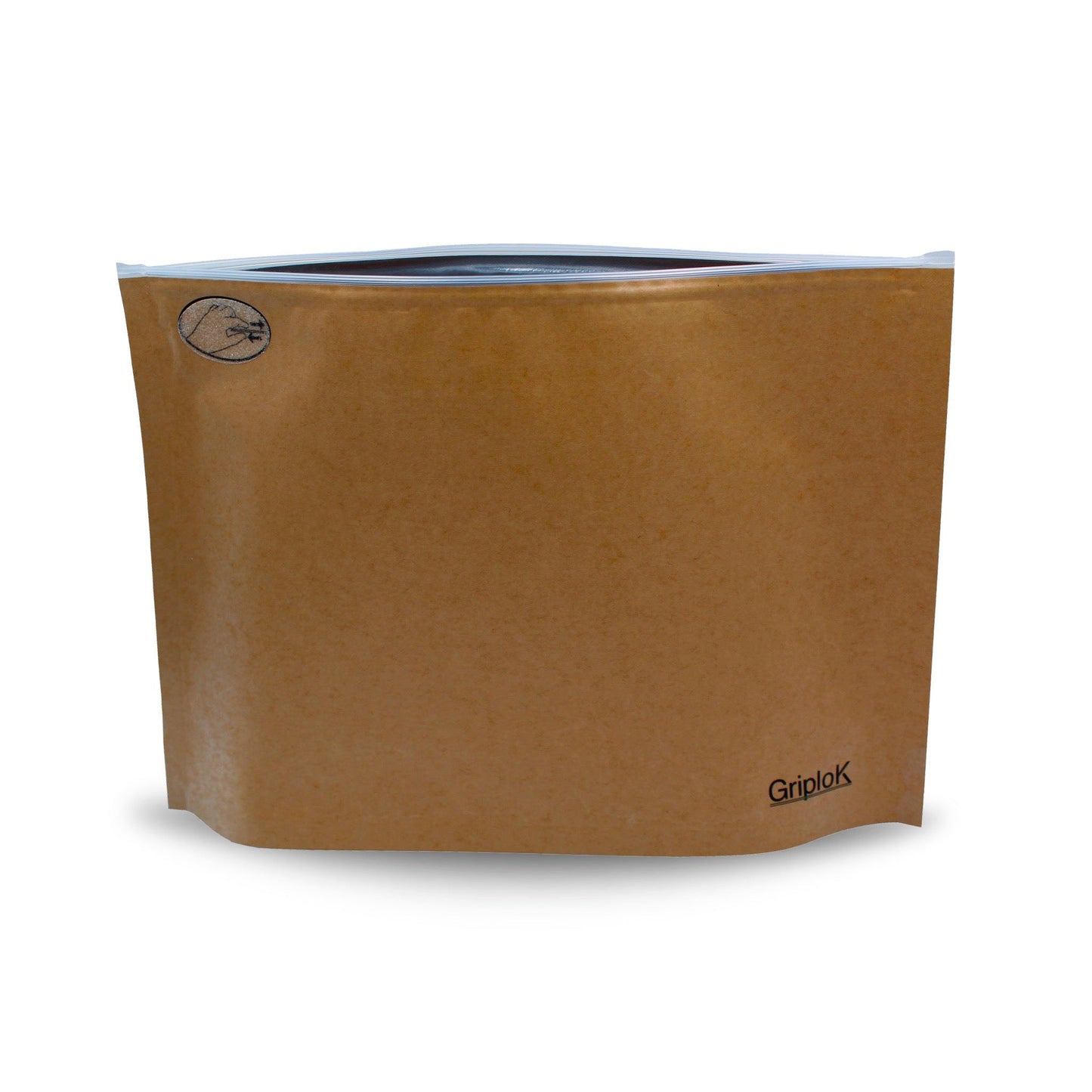 28g Kraft Exit Bags - 500 Count ($0.54/Unit) | 12"x9"x4" - Child Resistant