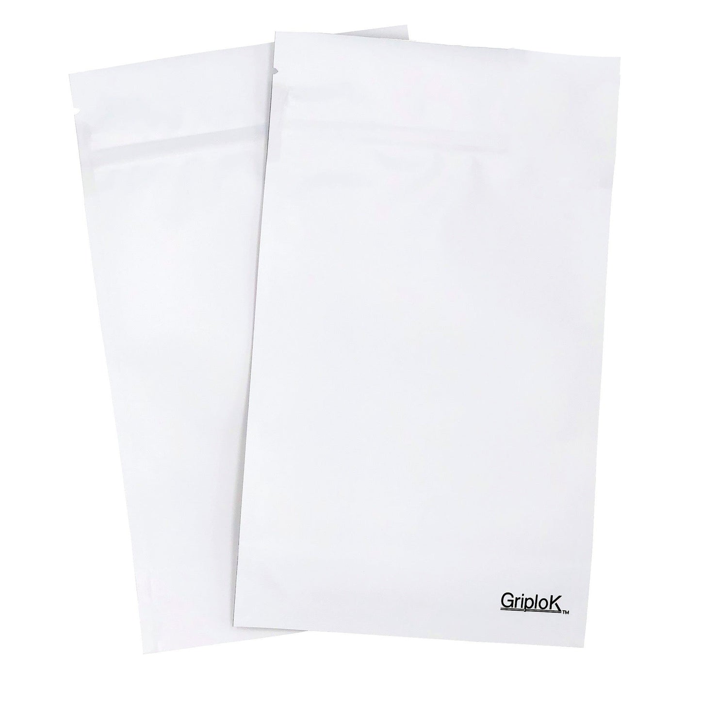 14g Matte White Bags - 1900 Count ($0.34/unit)| 4.5"x7.5"x2" - Child Resistant