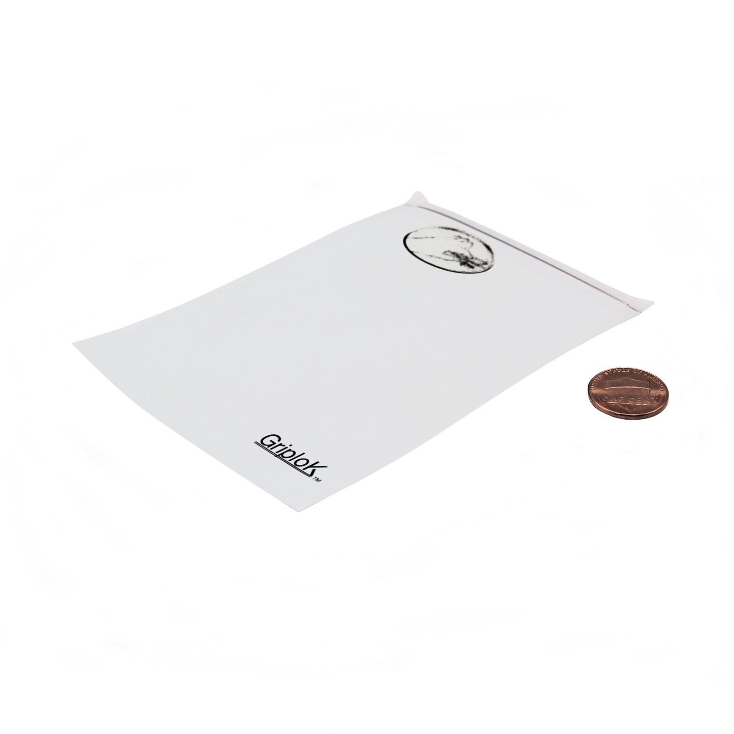 1g Matte White/Cherry Mylar Bags - 1500 Count ($0.20/unit) | 3.5"x4.5" - Child Resistant