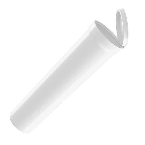 (4.5" x 1.25") EcoLite™ CR White Wide-Mouth Pre-Roll Tubes - 400 Count ($0.15/Unit)