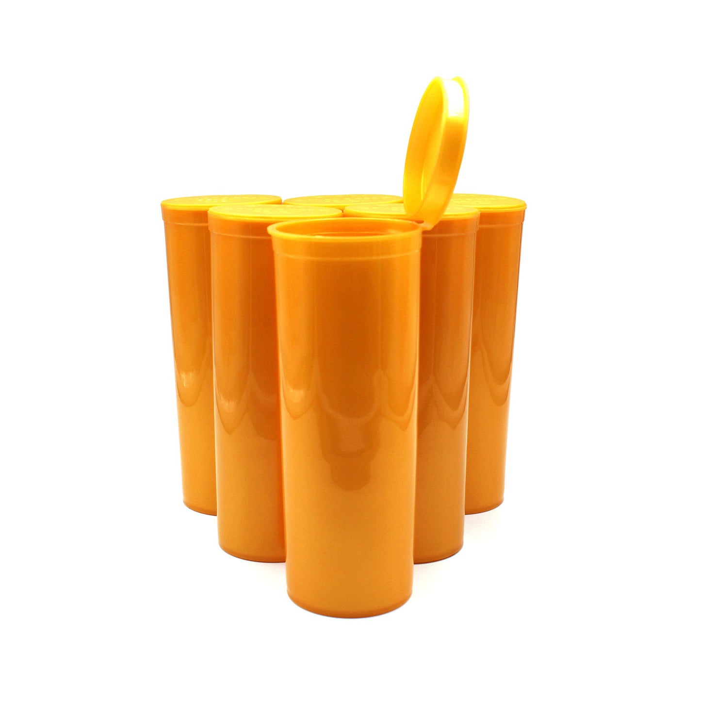 60 Dram Pop Top Bottles - 75 Count ($0.35/Unit) - Child Resistant