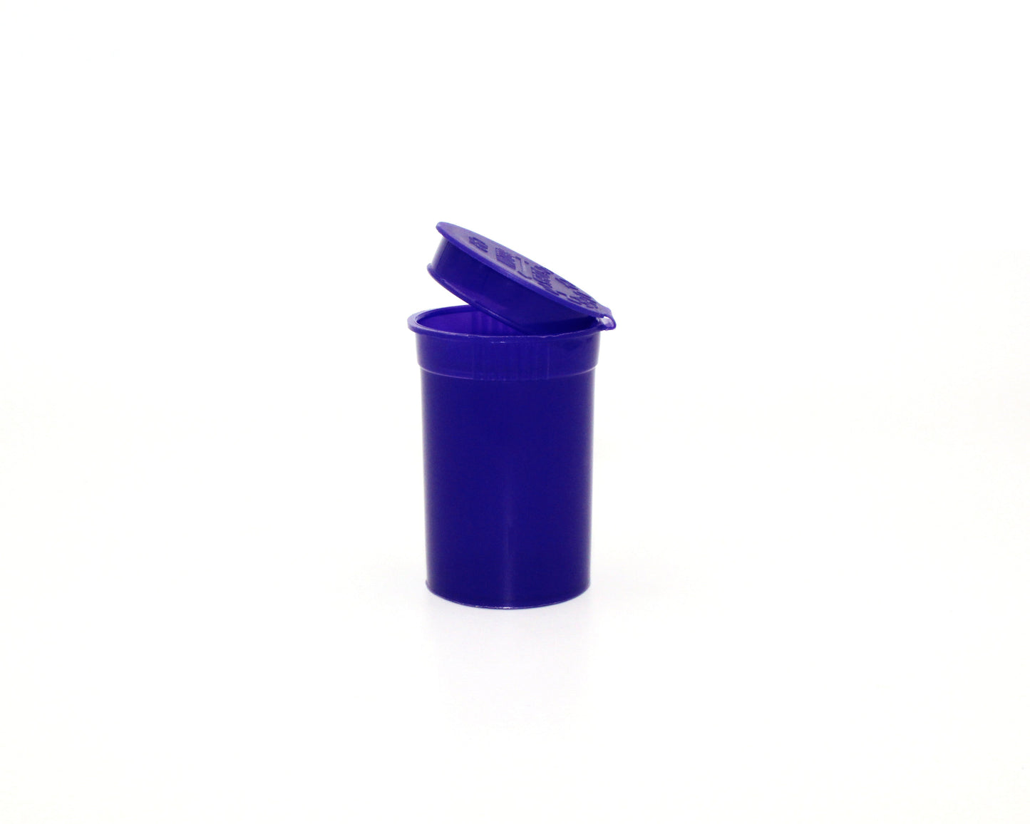6 Dram Pop Top Bottles - 600 Count ($0.10/Unit) - Child Resistant
