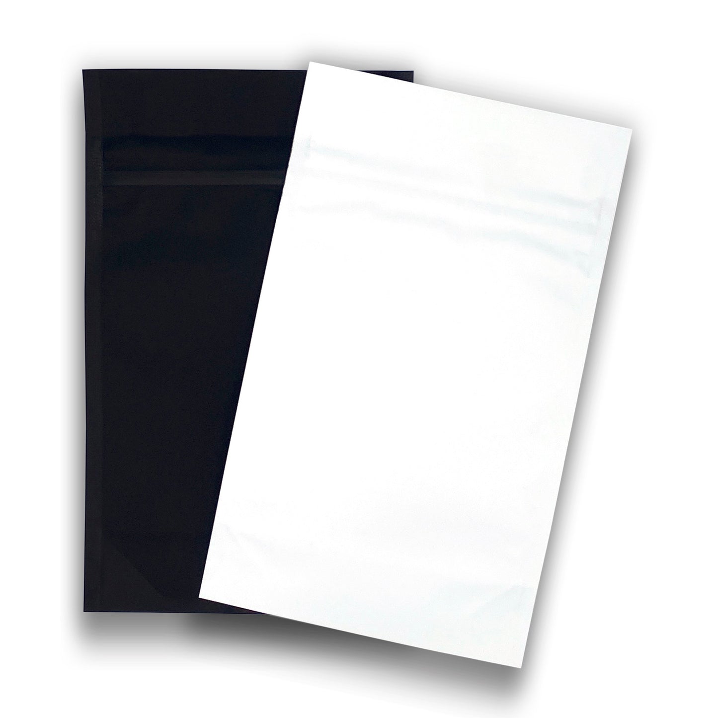 7 Gram Black & White GriploK Soft Touch Child Resistant Mylar Bags