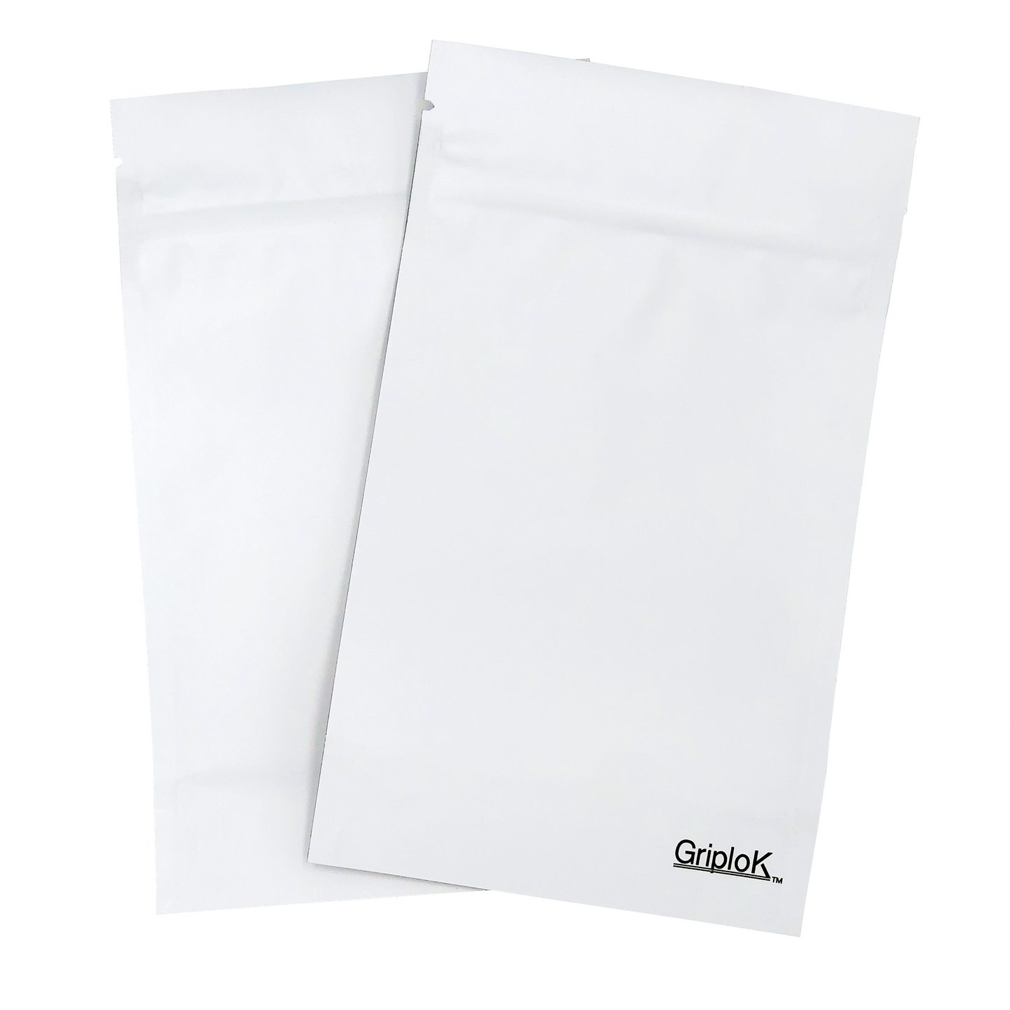 7g Matte White Bags - 2400 Count ($0.27/unit) | 4"x6.7"x2" - Child Resistant