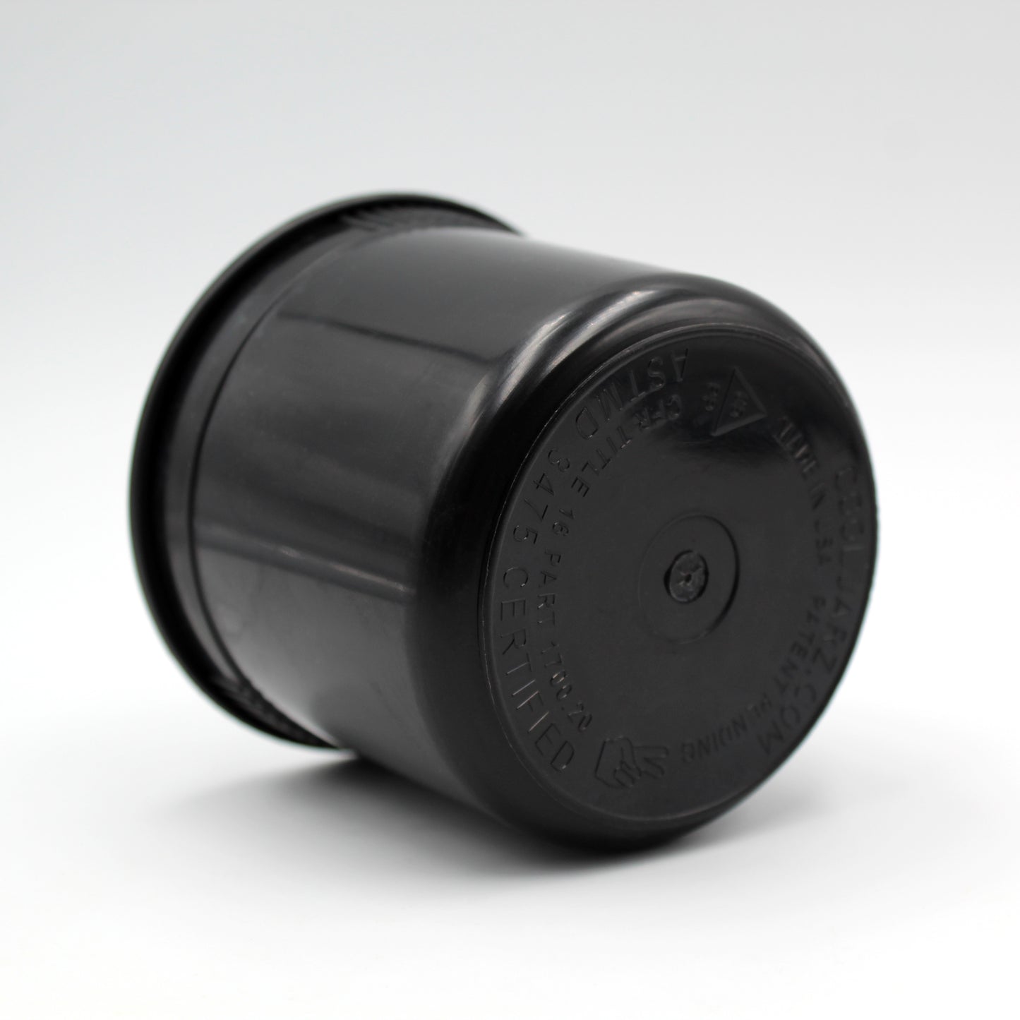 Opaque Black CoolJarz 90 Dram Child-Resistant Pop Tops