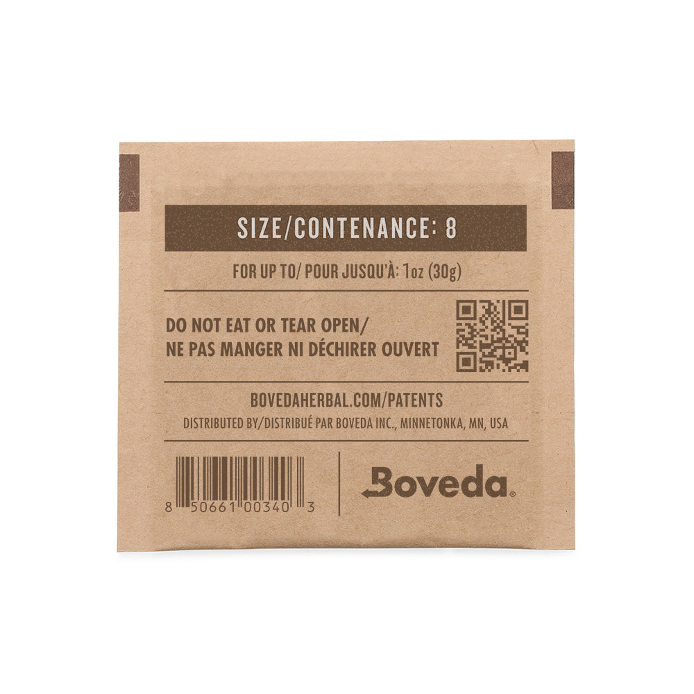 Boveda Size 8 | 62% Two-Way Humidity Packs - 400 Count ($1.15/unit)