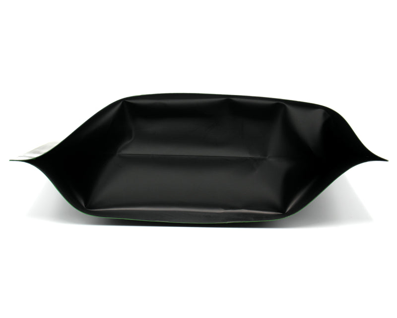 12"x9"x4" Opaque Black Child-Resistant GriploK Exit Bag (Bottom View)